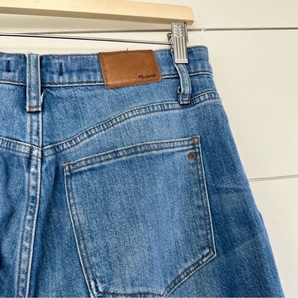 Madewell Women’s 28 High Rise Slim Boyjean Dover Wash - Picture 3 of 8